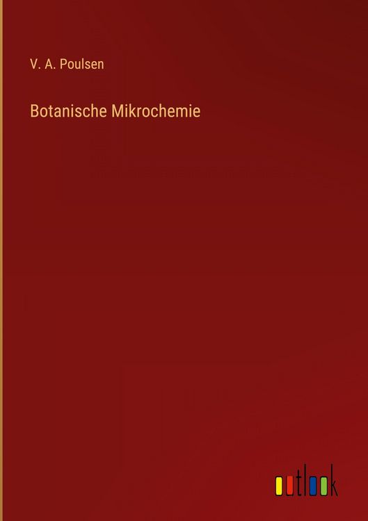 Produktbild: Botanische Mikrochemie