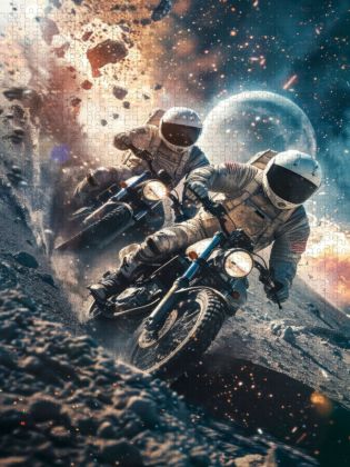 Produktbild: CALVENDO Puzzle Planetenerkundung einmal anders | 1000 Teile Lege-Gr&ouml;&szlig;e 64x48cm Foto-Puzzle f&uuml;r gl&uuml;ckliche Stunden