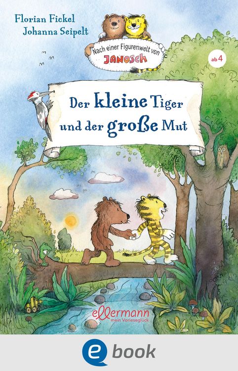 Produktbild: Nach einer Figurenwelt von Janosch. Der kleine Tiger und der gro&szlig;e Mut