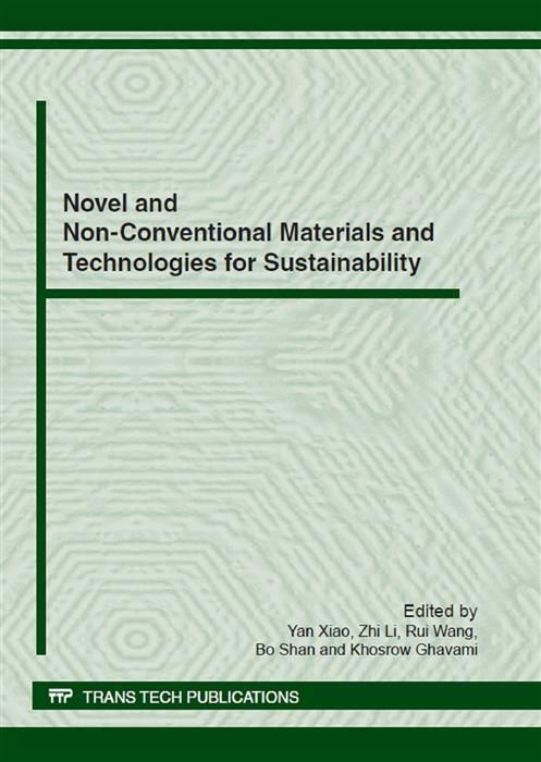 Produktbild: Novel and Non-Conventional Materials and Technologies for Sustainability