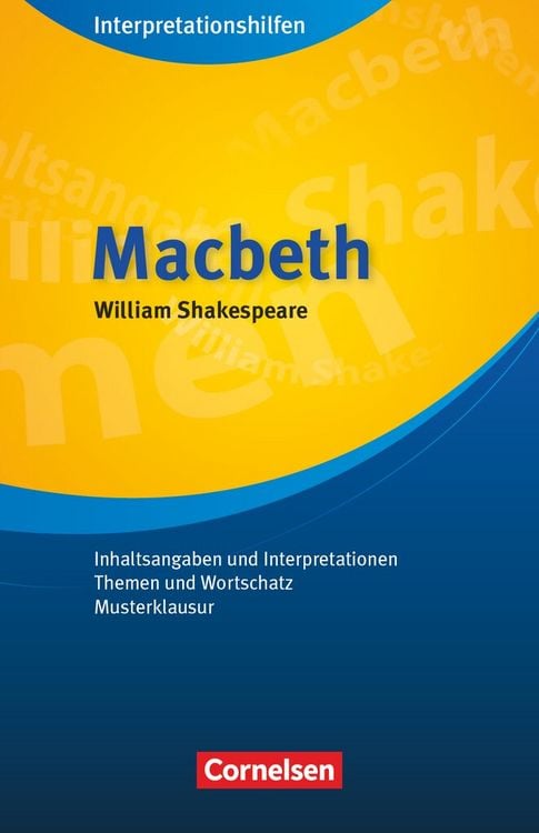Produktbild: Macbeth. Interpretationshilfe