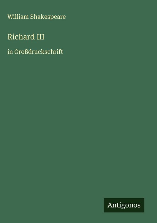 Produktbild: Richard III