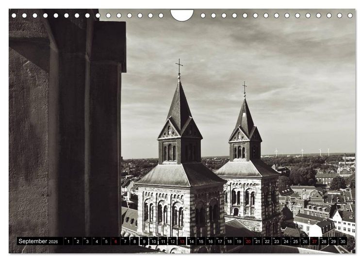 Produktbild: Zauberhaftes Maastricht (Wandkalender 2026 DIN A4 quer), CALVENDO Monatskalender