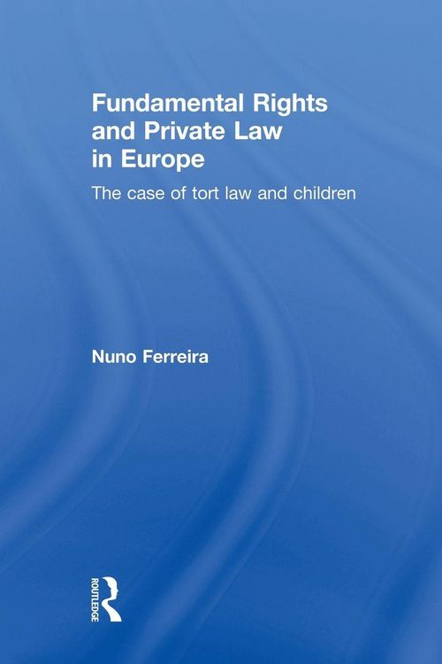 Produktbild: Fundamental Rights and Private Law in Europe