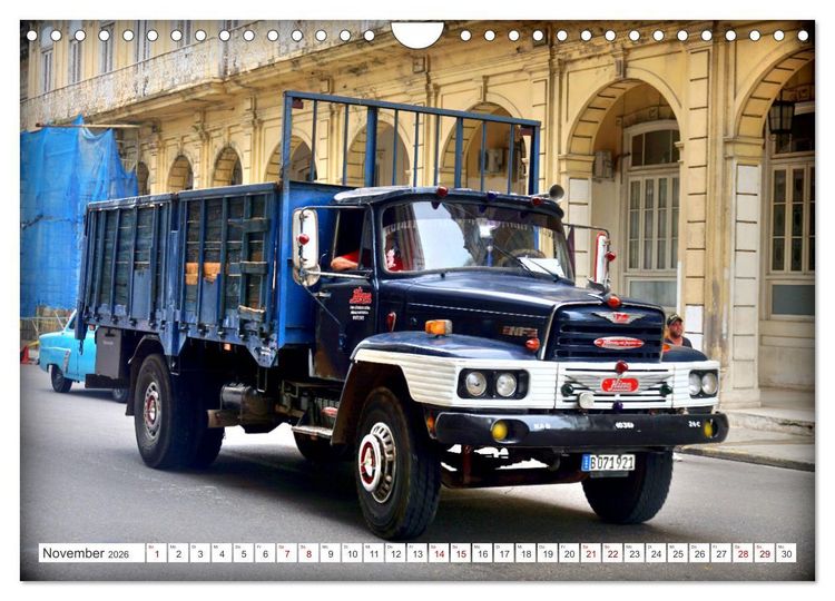 Produktbild: Hino Trucks - Nutzfahrzeuge Made in Japan (Wandkalender 2026 DIN A4 quer), CALVENDO Monatskalender