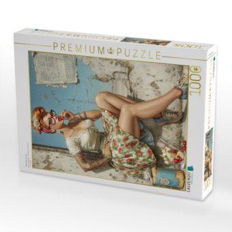 Produktbild: CALVENDO Puzzle Jetzt sitze ich hier | 1000 Teile Lege-Gr&ouml;&szlig;e 64x48cm Foto-Puzzle f&uuml;r gl&uuml;ckliche Stunden