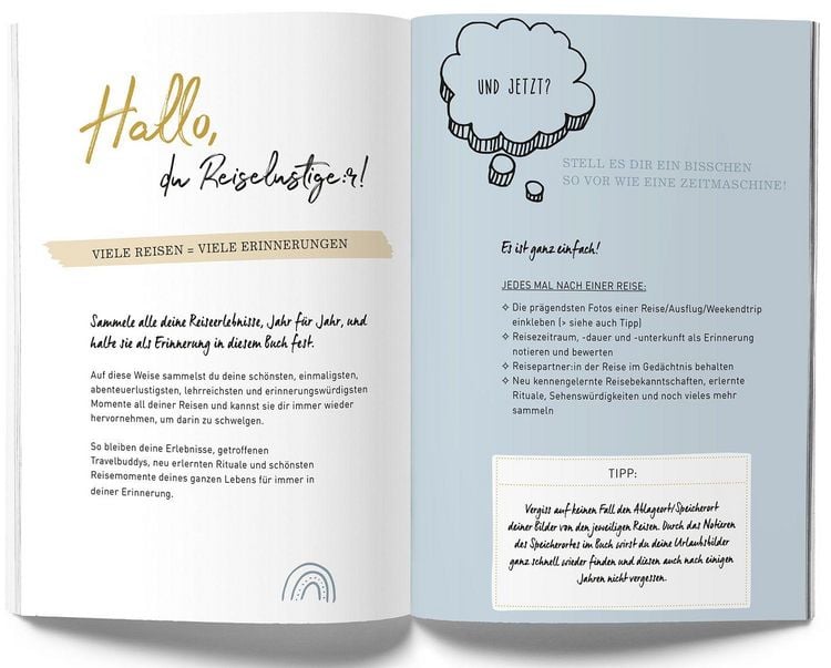 Produktbild: GuideMe Reisetagebuch Travel Memories &bdquo;Meine Reisen&ldquo;
