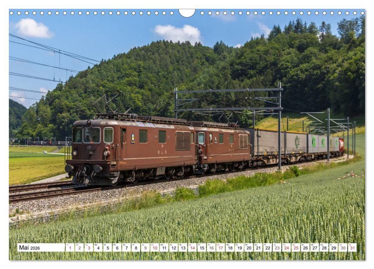 Produktbild: F&uuml;r G&uuml;ter die Bahn (Wandkalender 2026 DIN A3 quer), CALVENDO Monatskalender