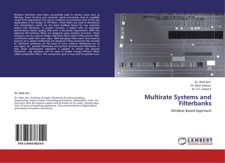Produktbild: Multirate Systems and Filterbanks