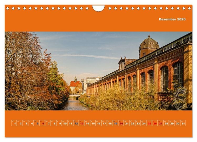 Produktbild: Chemnitz Ansichten (Wandkalender 2026 DIN A4 quer), CALVENDO Monatskalender