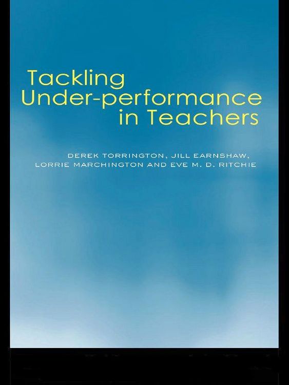 Produktbild: Tackling Under-performance in Teachers
