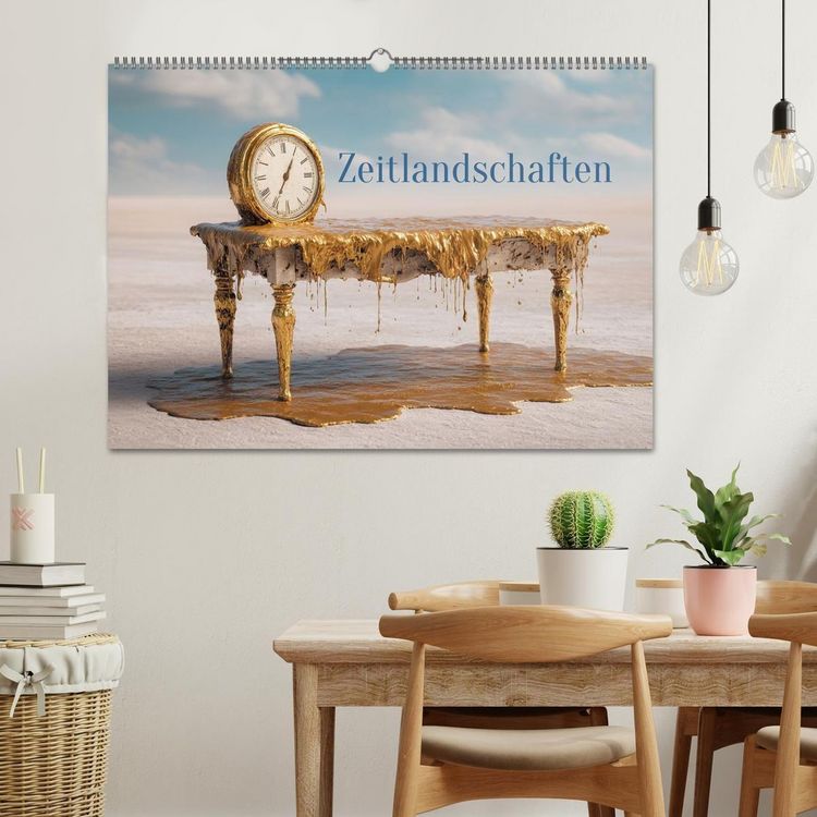 Produktbild: Zeitlandschaften (Wandkalender 2027 DIN A2 quer), CALVENDO Monatskalender