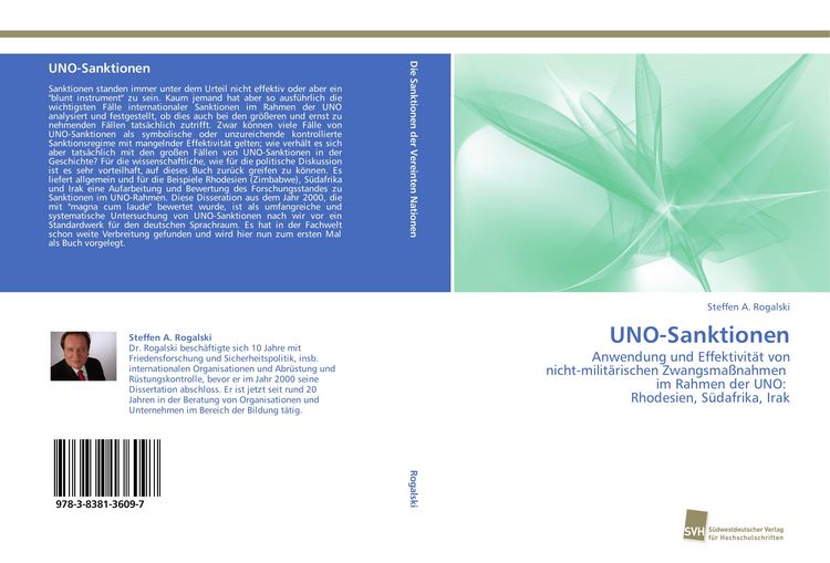 Produktbild: UNO-Sanktionen