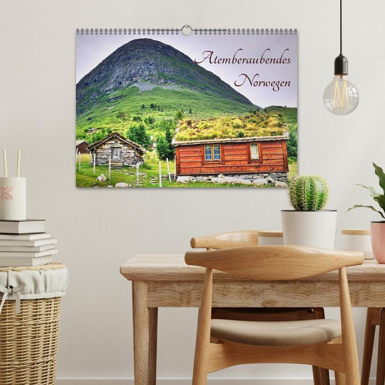 Produktbild: Atemberaubendes Norwegen (Wandkalender 2026 DIN A3 quer), CALVENDO Monatskalender