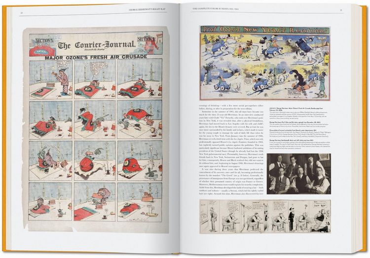 Produktbild: George Herrimans "Krazy Kat". Die kompletten Sonntagsseiten in Farbe 1935&ndash;1944