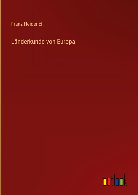 Produktbild: L&auml;nderkunde von Europa