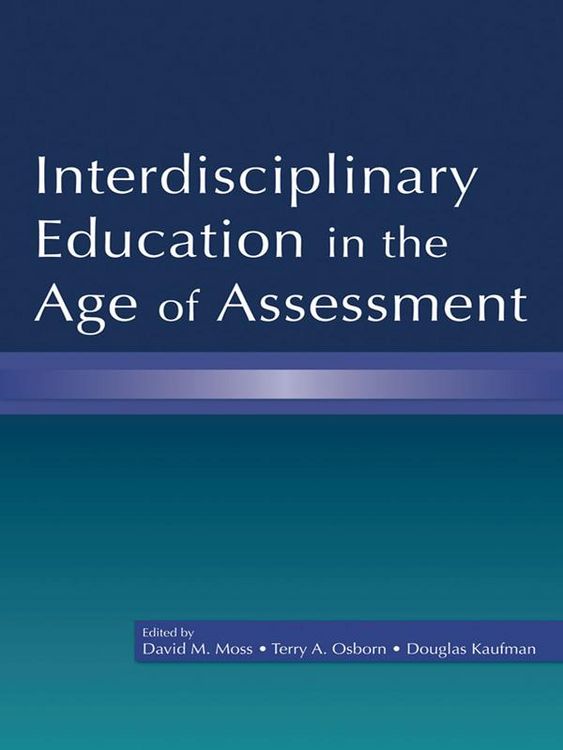 Produktbild: Interdisciplinary Education in the Age of Assessment