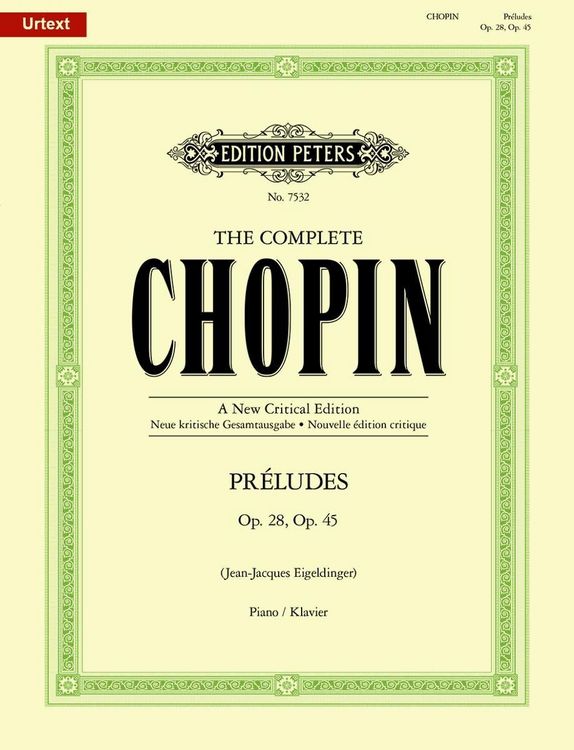 Produktbild: Complete Chopin: Preludes for Piano