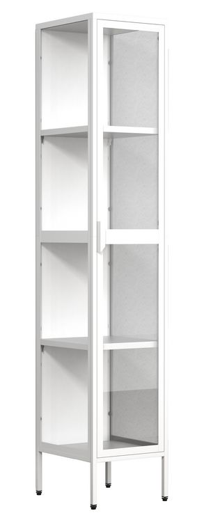 Produktbild: Stahl Glas Vitrine Schaukasten Floka XL
