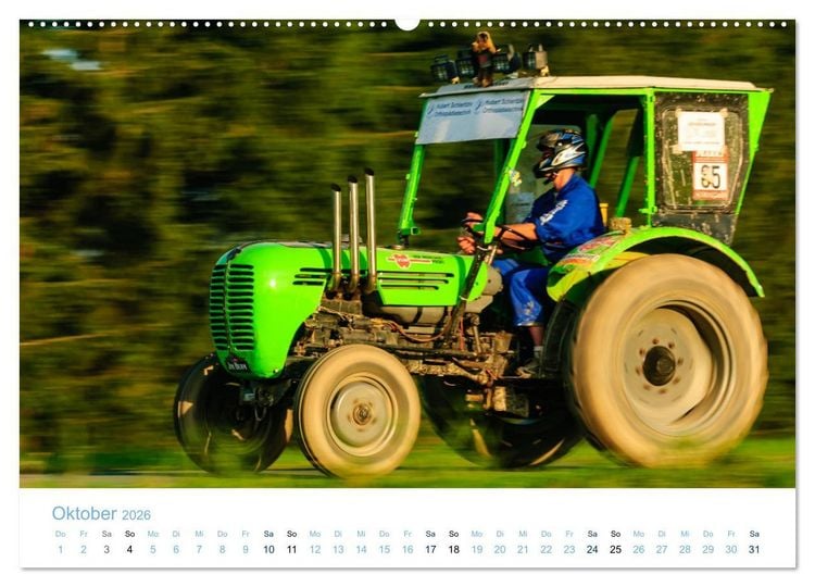 Produktbild: Traktorrennen - die 24 Stunden von Reingers (hochwertiger Premium Wandkalender 2026 DIN A2 quer), Kunstdruck in Hochglanz