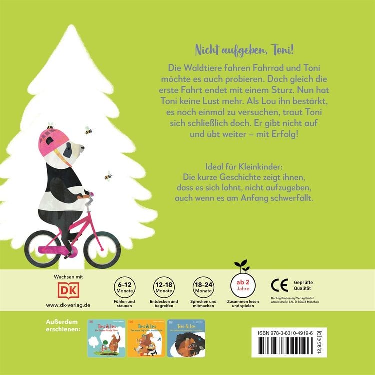Produktbild: Toni & Lou. Toni lernt Rad fahren