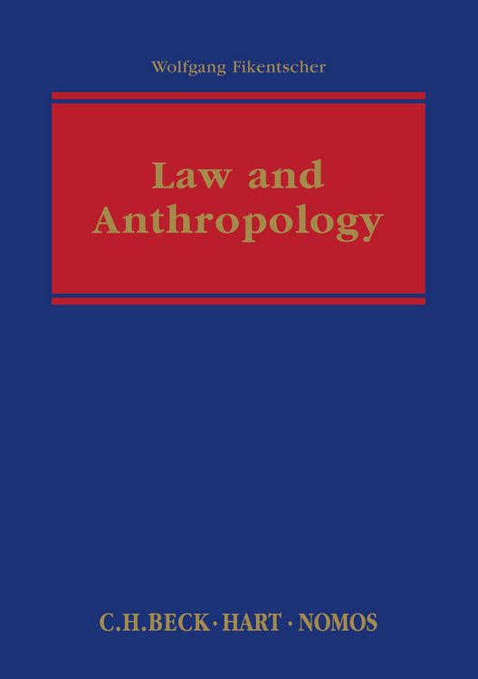 Produktbild: Fikentscher, W: Law and Anthropology