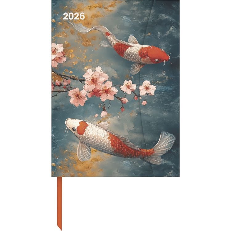 Produktbild: Japanese Papers 2026 - Diary - Buchkalender - Taschenkalender - 16x22
