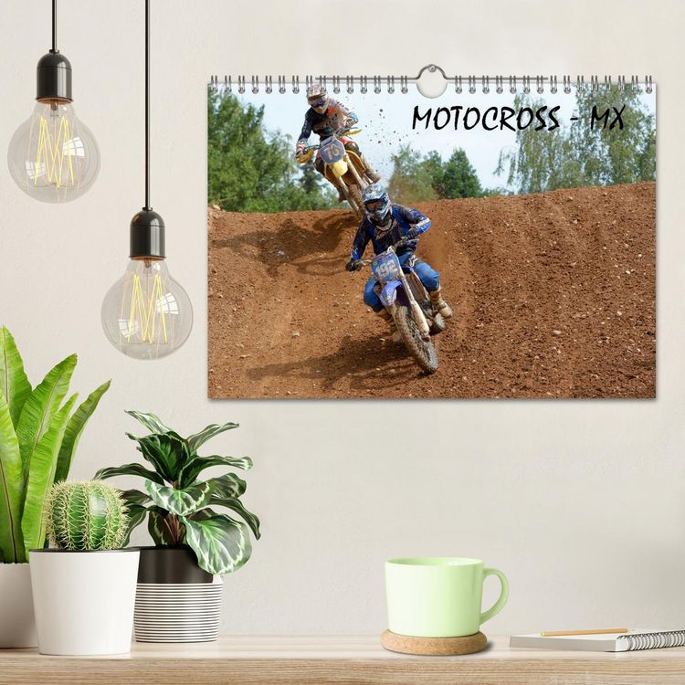 Produktbild: Motocross - MX UK-Version (Wall Calendar 2026 DIN A4 landscape), CALVENDO 12 Month Wall Calendar
