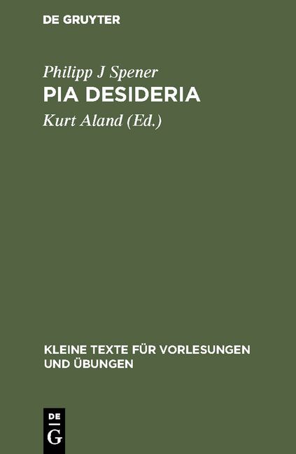 Produktbild: Pia Desideria