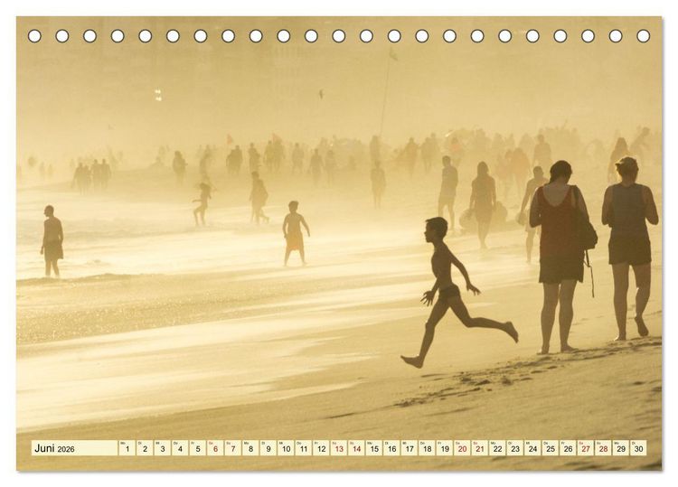 Produktbild: An Rio's Str&auml;nden (Tischkalender 2026 DIN A5 quer), CALVENDO Monatskalender
