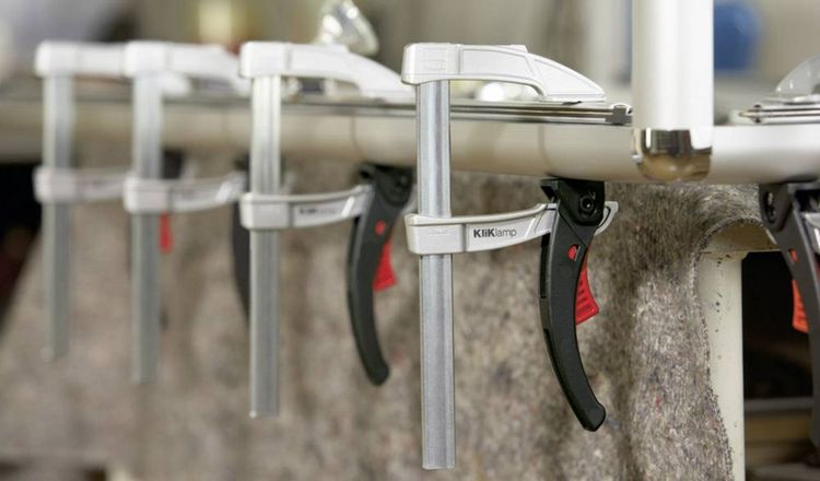 Produktbild: Hebelzwinge KliKlamp Spann-W.120mm A.80mm Spannkraft b.zu 1200 N BESSEY