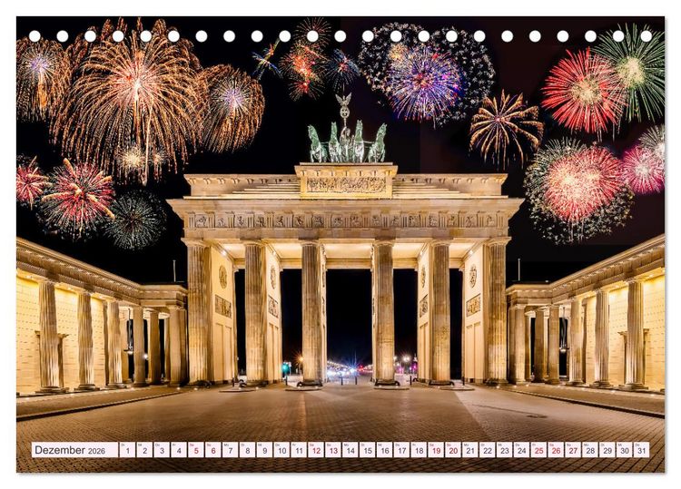 Produktbild: Deutschland - Traumhafte Reiseziele (Tischkalender 2026 DIN A5 quer), CALVENDO Monatskalender