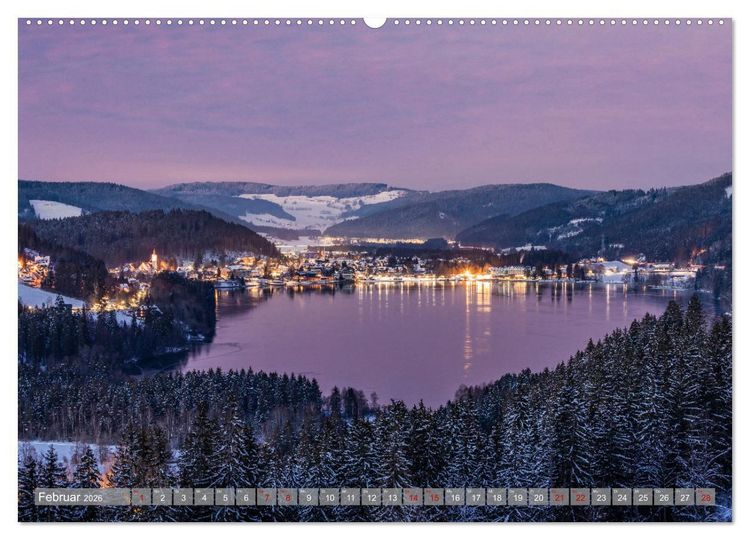 Produktbild: Ein Jahr im Schwarzwald (hochwertiger Premium Wandkalender 2026 DIN A2 quer), Kunstdruck in Hochglanz