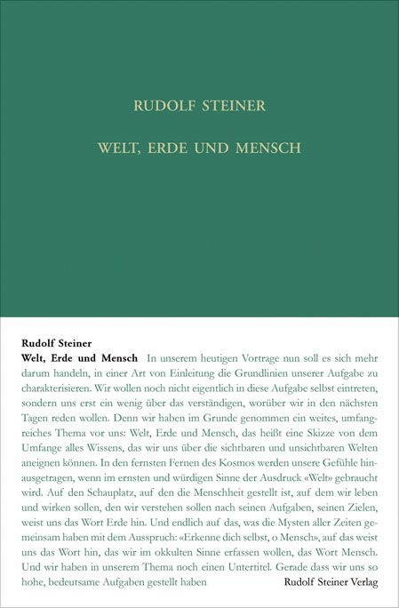 Produktbild: Welt, Erde und Mensch, deren Wesen und Entwickelung sowie ihre Spiegelung in dem Zusammenhang zwischen &auml;gyptischem Mythos und gegenw&auml;rtiger Kultur
