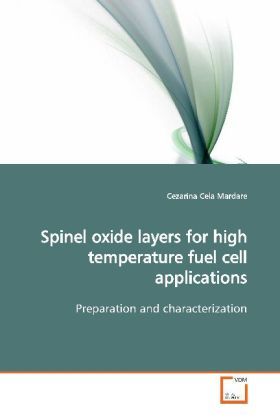 Produktbild: Mardare, C: Spinel oxide layers for high temperature fuel ce
