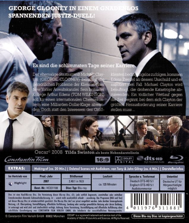 Produktbild: Michael Clayton