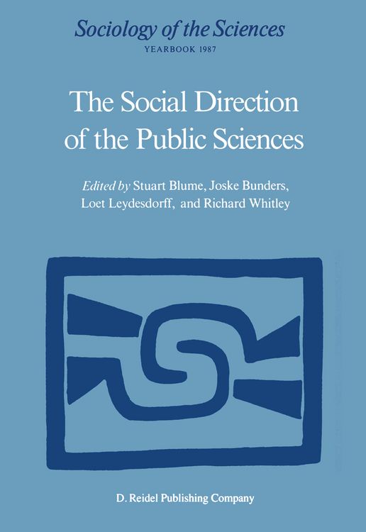 Produktbild: The Social Direction of the Public Sciences
