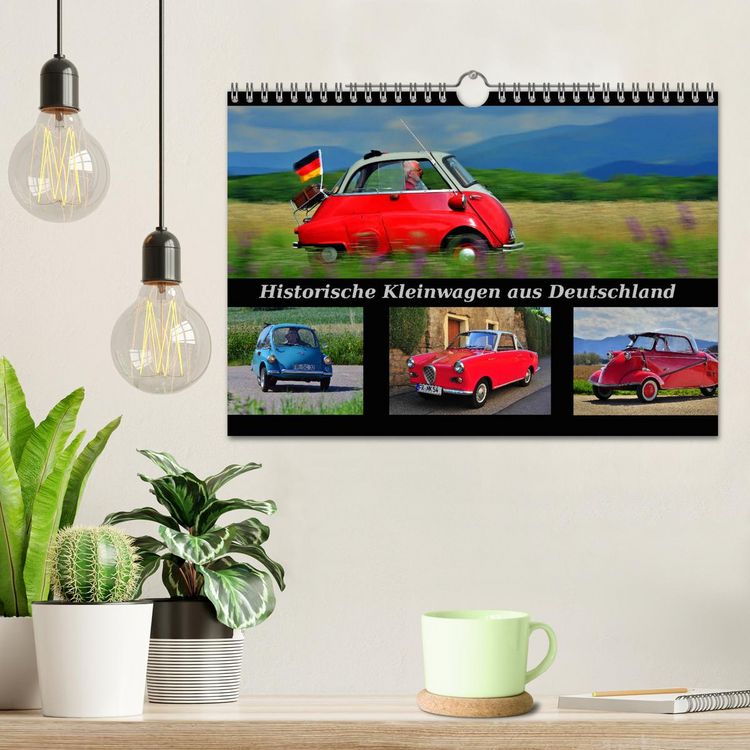 Produktbild: Historische Kleinwagen aus Deutschland (Wandkalender 2026 DIN A4 quer), CALVENDO Monatskalender