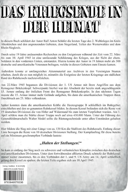 Produktbild: Das Kriegsende in der Heimat