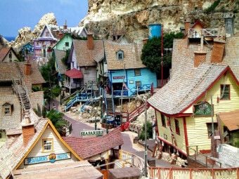 Produktbild: CALVENDO Puzzle Popeye Village, Sweethaven | 1000 Teile Lege-Gr&ouml;&szlig;e 64x48cm Foto-Puzzle f&uuml;r gl&uuml;ckliche Stunden