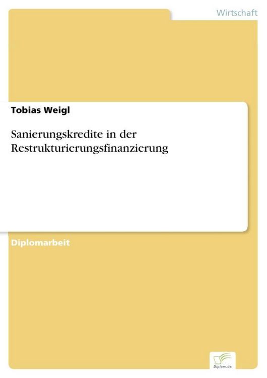 Produktbild: Sanierungskredite in der Restrukturierungsfinanzierung