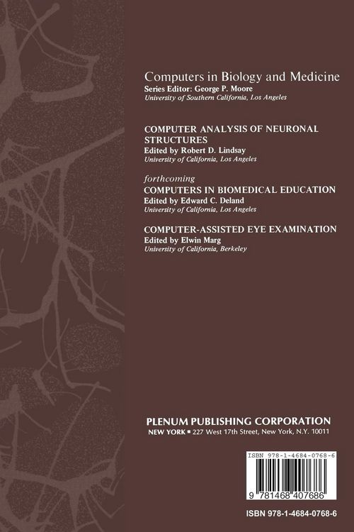 Produktbild: Computer Analysis of Neuronal Structures