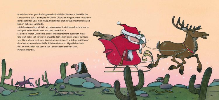Produktbild: Cowboy Klaus und der Weihnachtsmann im Kaktuswald
