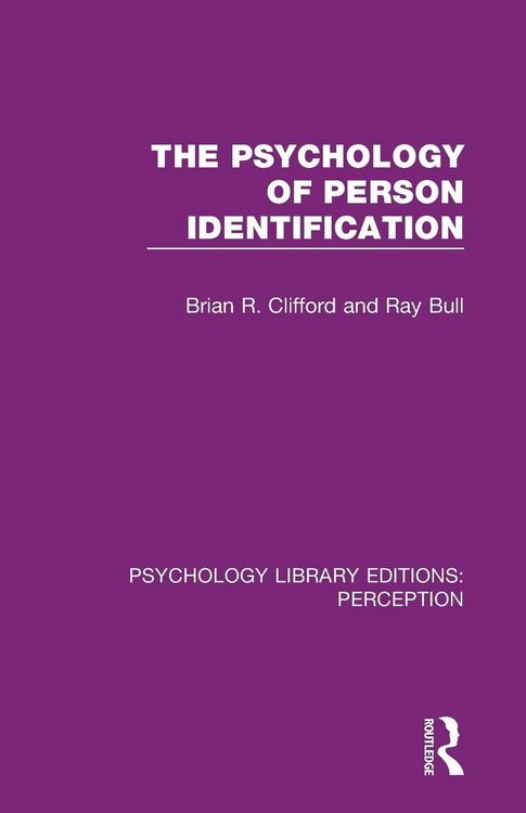Produktbild: The Psychology of Person Identification