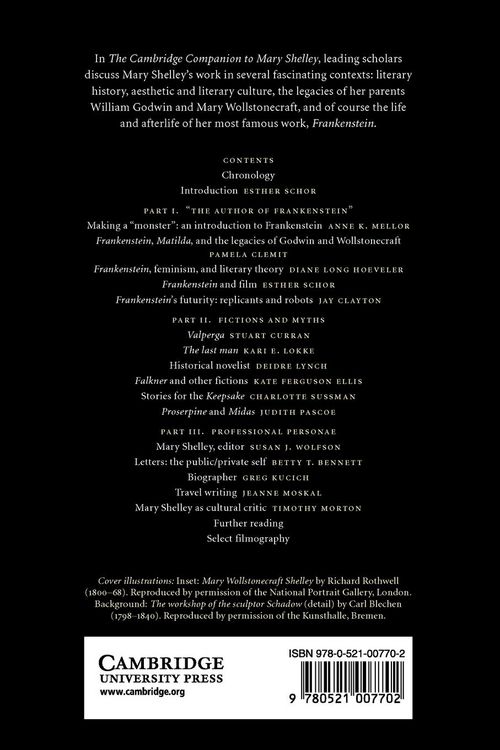 Produktbild: The Cambridge Companion to Mary Shelley