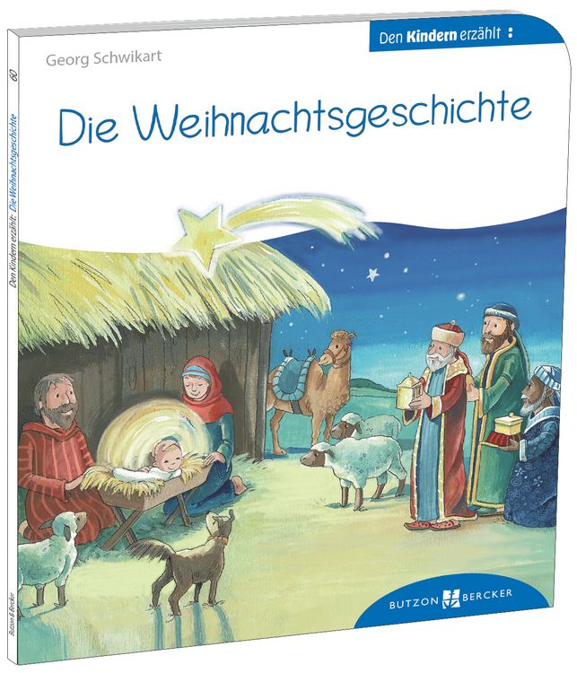 Produktbild: Die Weihnachtsgeschichte den Kindern erz&auml;hlt