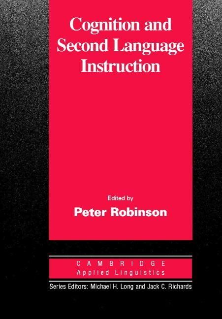 Produktbild: Cognition and Second Language Instruction