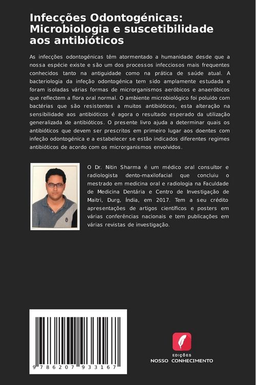 Produktbild: Infec&ccedil;&otilde;es Odontog&eacute;nicas: Microbiologia e suscetibilidade aos antibi&oacute;ticos