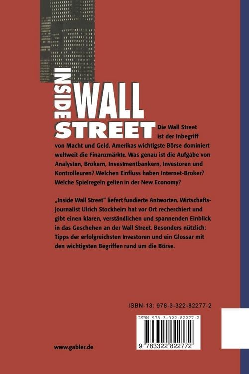 Produktbild: Inside Wall Street