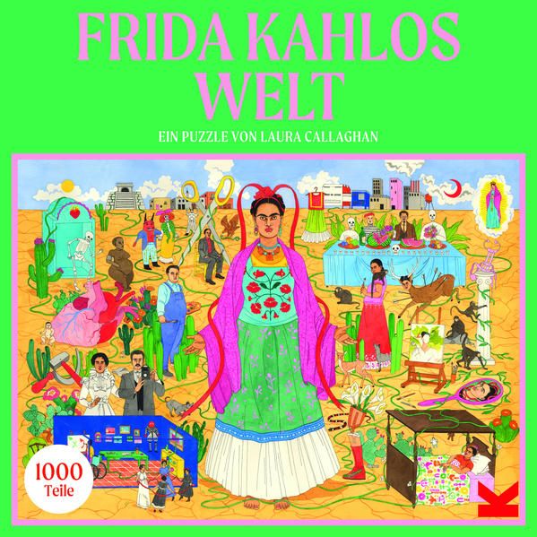 Produktbild: Laurence King Verlag - Frida Kahlos Welt - Puzzle